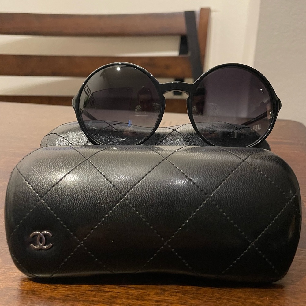 Vintage Chanel Sunglasses - Black